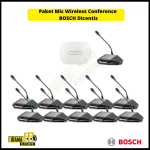 Mic Wireless Conference BOSCH Type Dicentis - 11 Mic